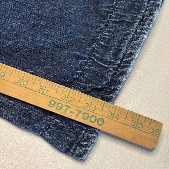 Taverniti SO Lenny Men's Boot Cut Jeans Med Wash Size 34 Lined Waistband & Cuffs - Picture 15 of 16